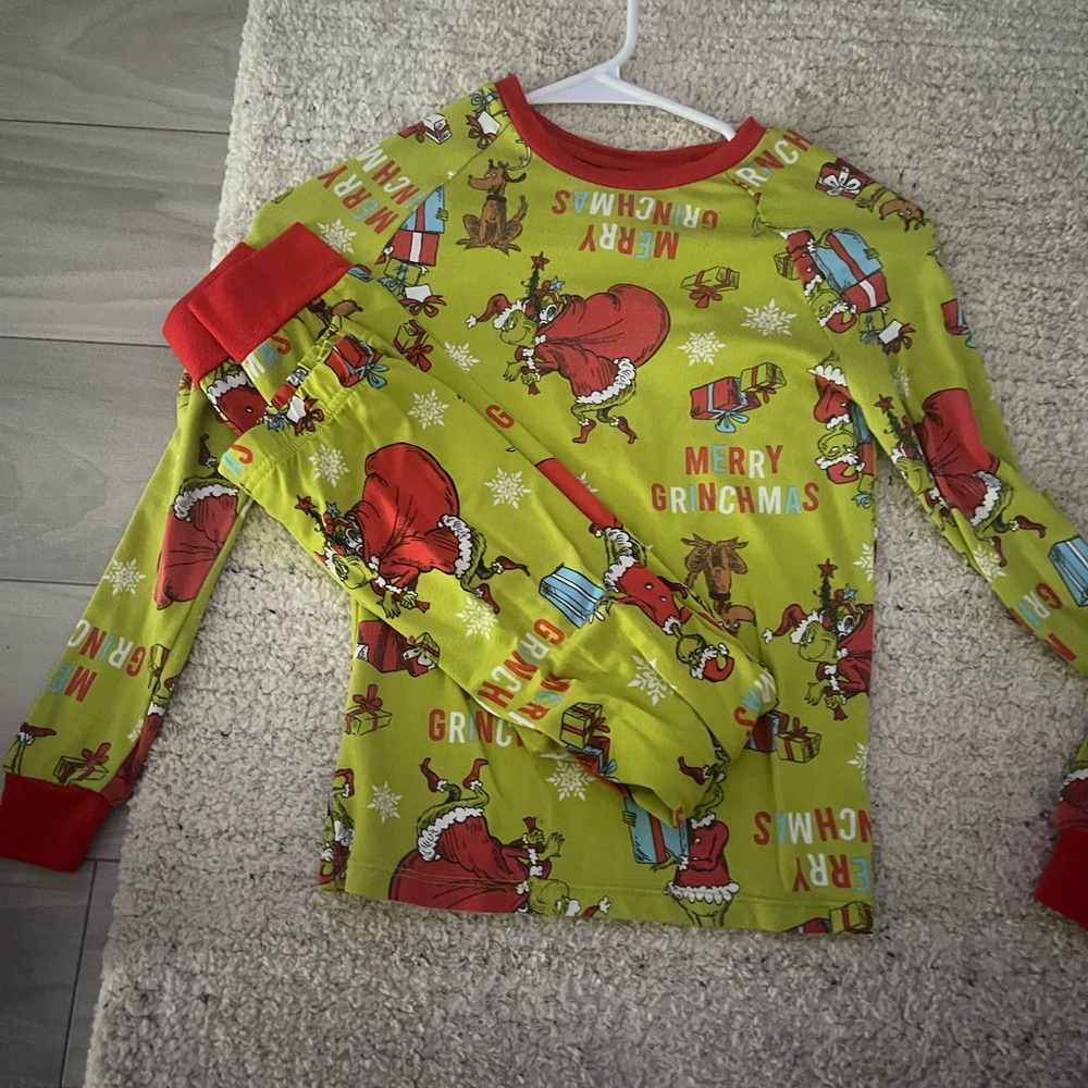 Grinch pajamas